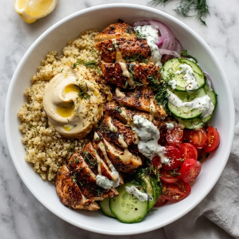 The One Greek Chicken Bowl – A Flavorful and Nutritious Meal You Can Prepare in Minutes
