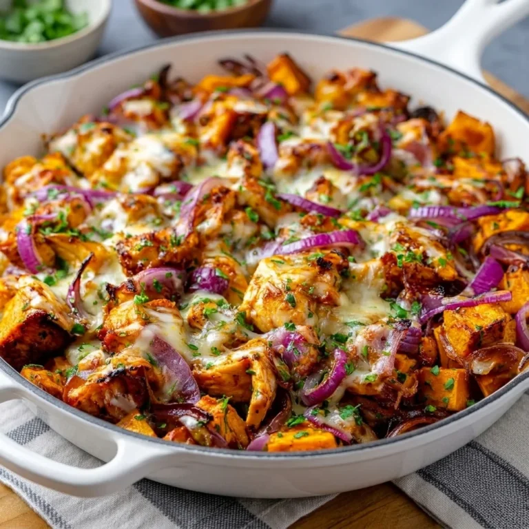 BBQ Chicken Sweet Potato Skillet – Easy One-Pan Dinner Idea