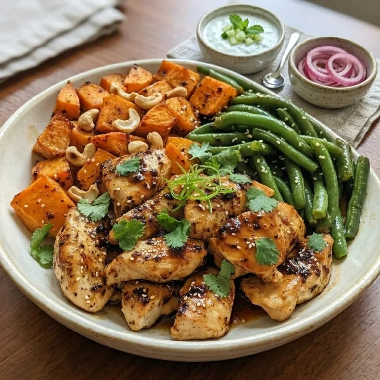 Irresistible Honey Garlic Chicken & Sweet Potato – A Quick, Healthy Dinner Recipe