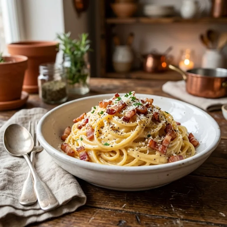 Homemade Italian Carbonara Recipe: A Classic Dish You Can Make in Minutes