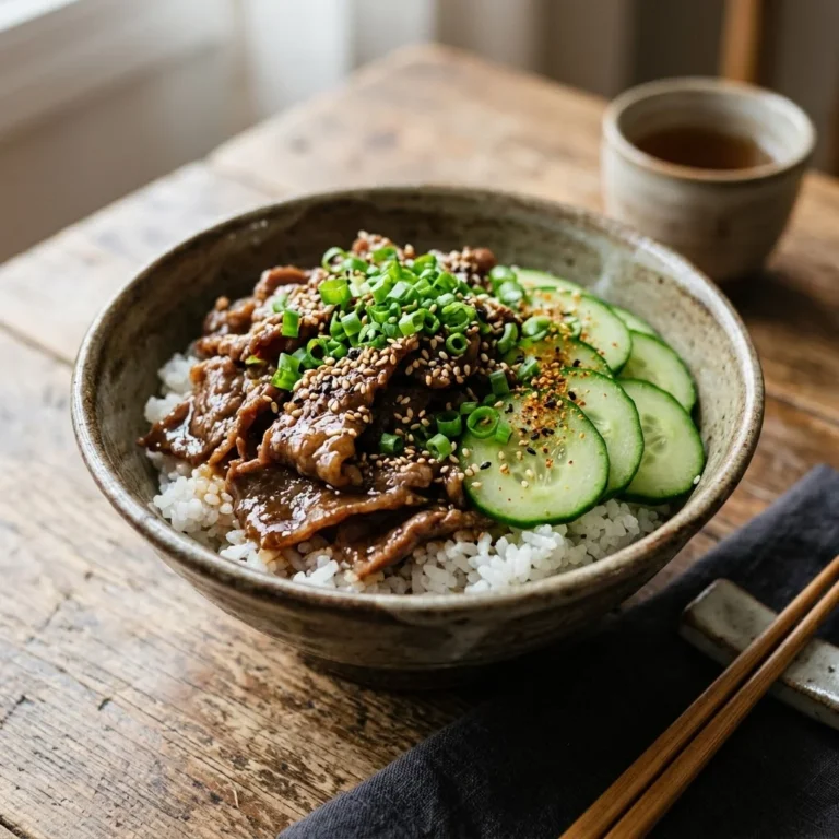 Korean Ground Beef Rice Bowl (Fast, Flavorful & Low-Carb Dinner)