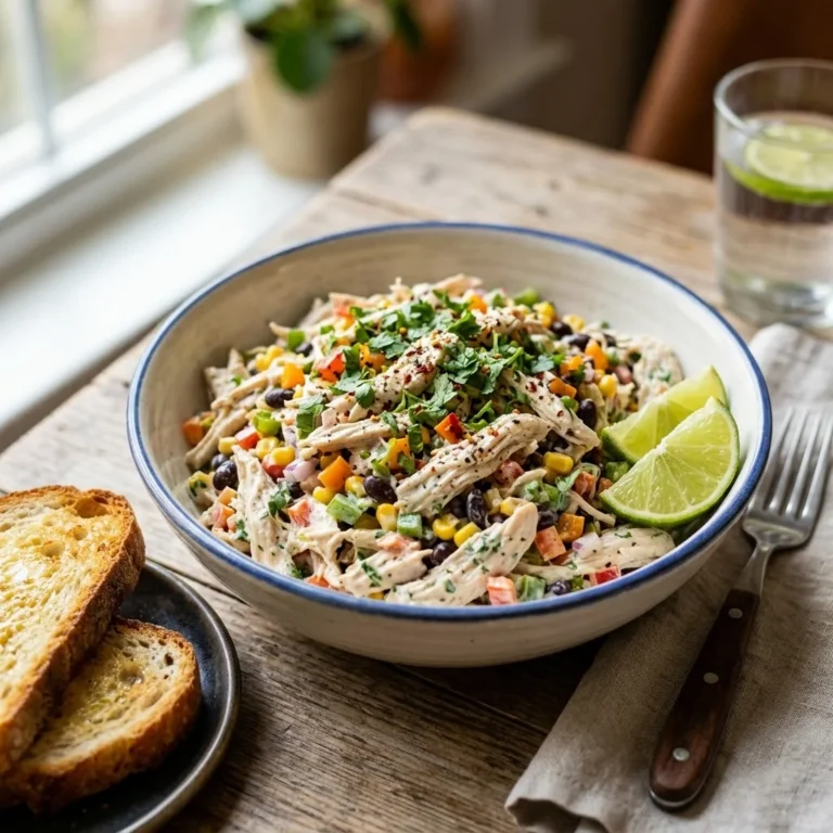 Flavorful High-Protein Chicken Salad – A Healthy and Easy Meal
