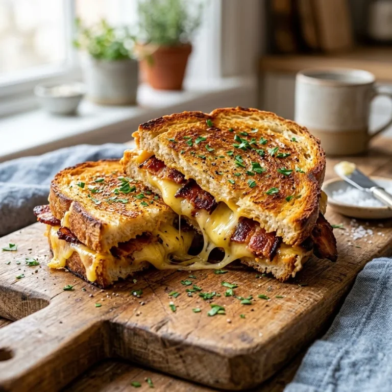 Ultimate Grilled Cheese Sandwich with Bacon – The Perfect Comfort Food