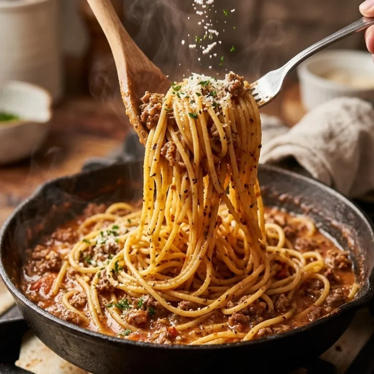 Southern Spaghetti: Discover Your New Favorite Recipe – Easy Comfort Food with Crispy Potato Wedges