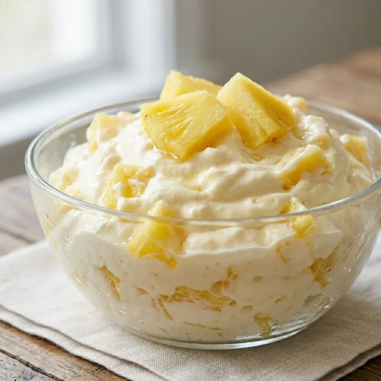 Easy Pineapple Fluff Recipe: A Refreshing, Creamy Treat