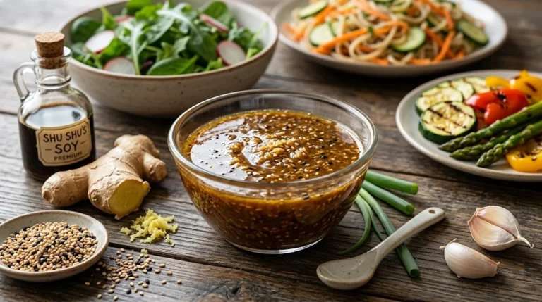 Savory and Simple Delicious Sesame Ginger Dressing Recipe