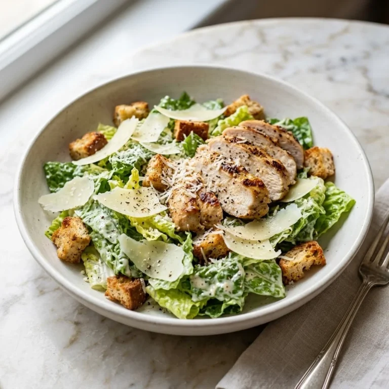 Classic Caesar Salad Recipe: Crisp, Creamy, and Better Than Restaurant Style
