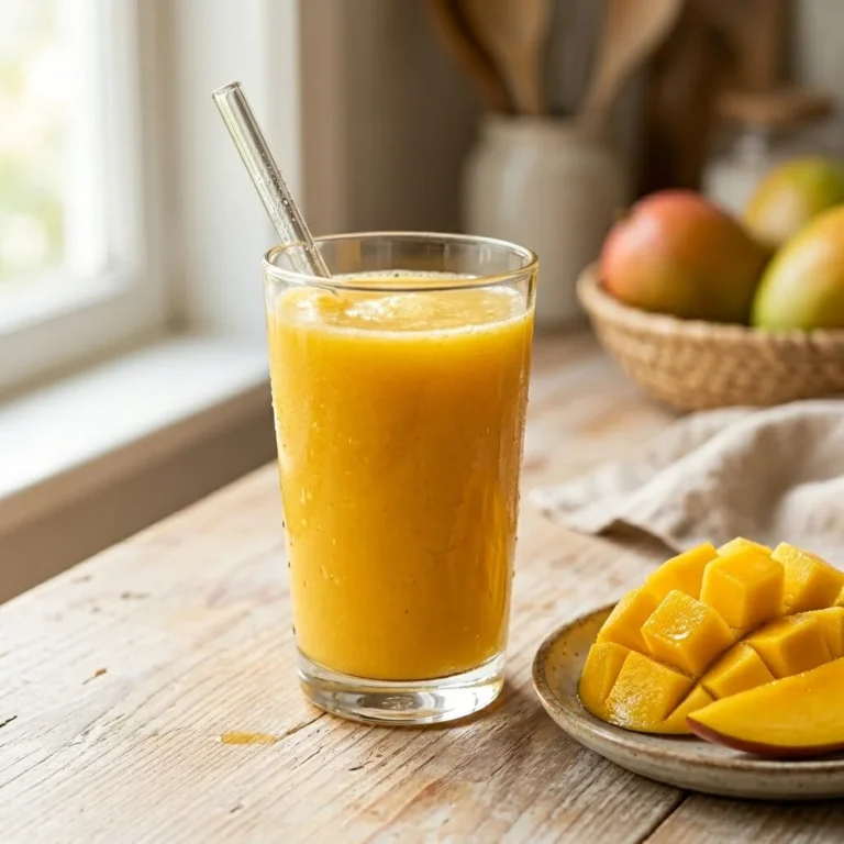 Healthy Mango Juice Recipe: Fresh, Naturally Sweet, and Better Than Store-Bought
