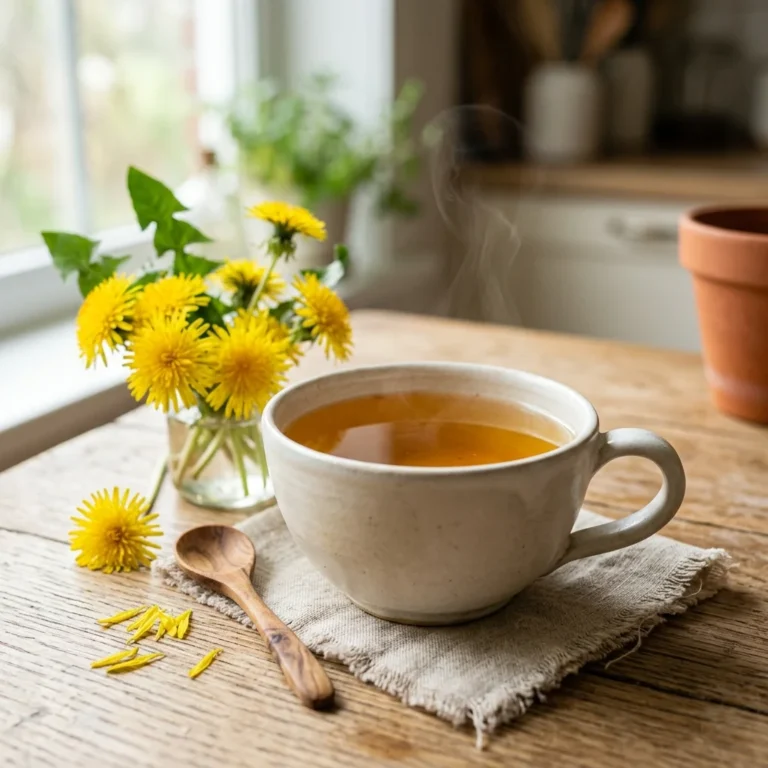 Dandelion Tea Recipe: How to Make a Calming Herbal Drink