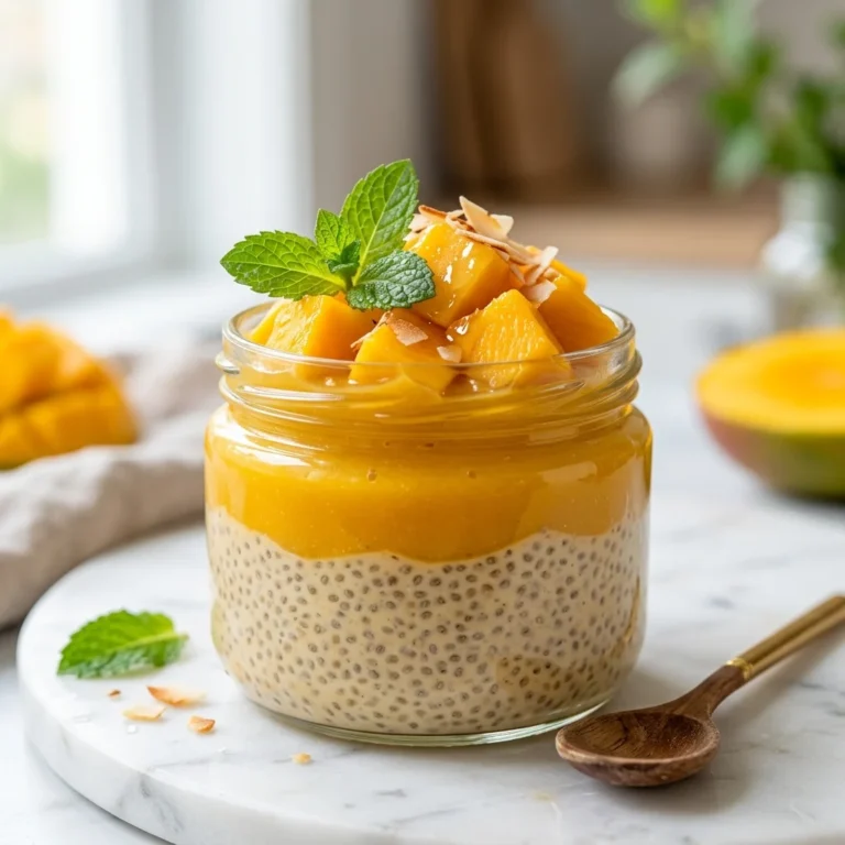 Quick and Easy Mango Chia Pudding Recipe