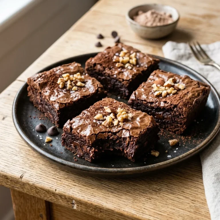 Quick and Easy High Protein Fudgy Brownies Recipe