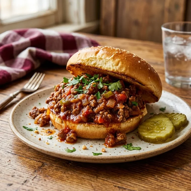 Easy Homemade Sloppy Joes Recipe