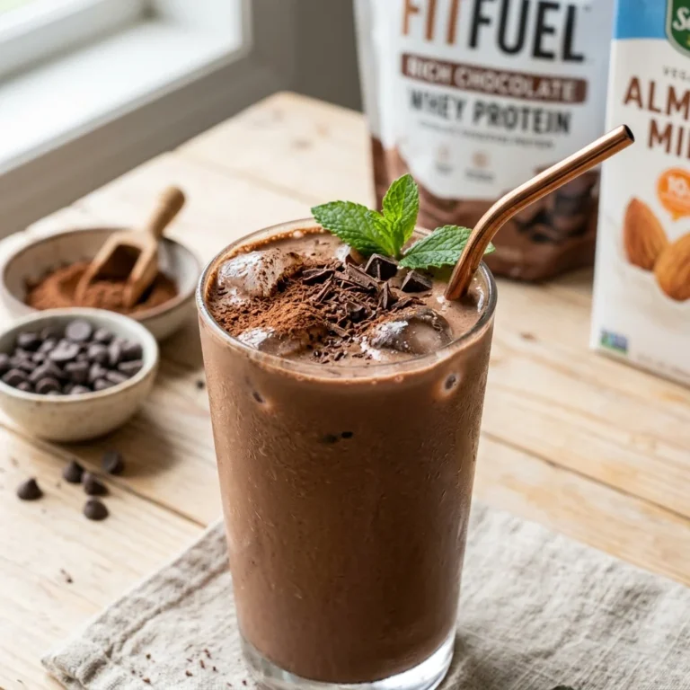 Easy Chocolate Protein Shake Recipe: A Delicious and Healthy Way to Refuel