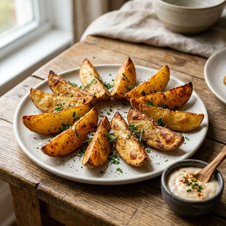 Crispy Potato Wedges Recipe That’s Simple to Make and Irresistibly Delicious for Family Dinners and Weeknight Cooking