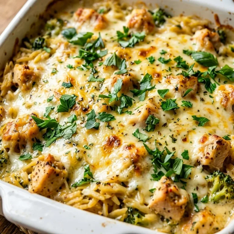 Chicken Orzo Casserole: A Comforting and Quick Dinner for Your Busy Weeknights