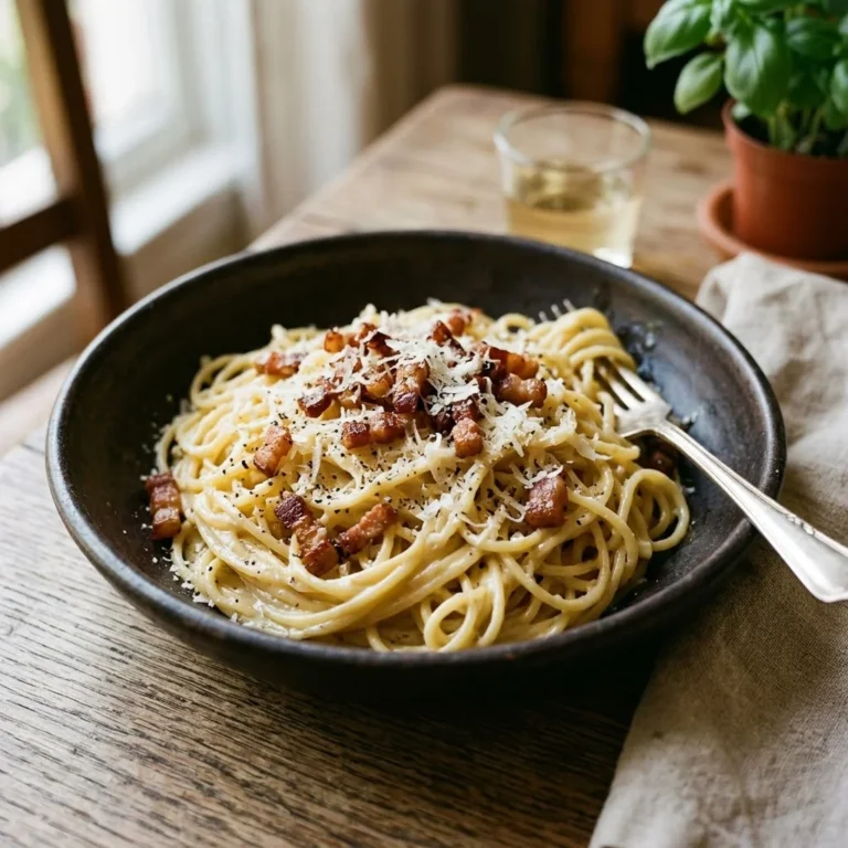 Spaghetti Carbonara Recipe: The Ultimate Comfort Food for a Quick, Flavorful Meal