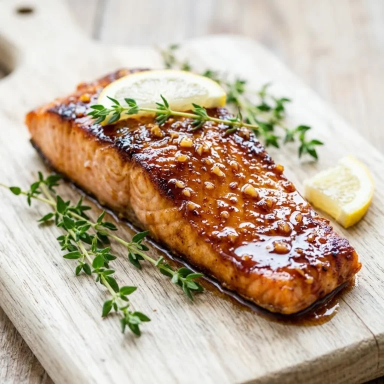 Honey-Garlic Maple Glazed Salmon – A Perfectly Sweet and Savory Dish