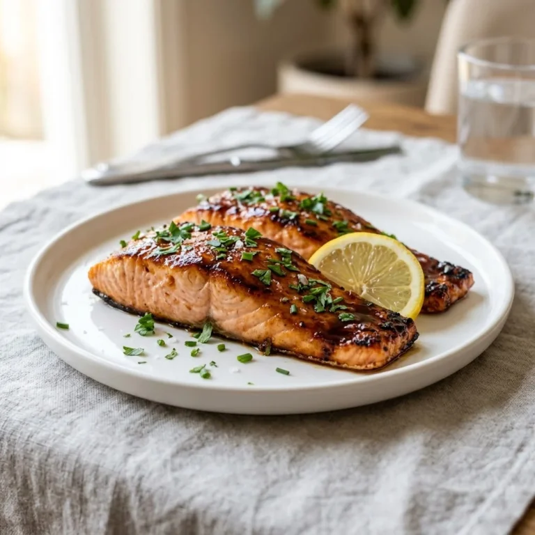 Mouthwatering Maple Glazed Baked Salmon – The Perfect Sweet and Savory Dish