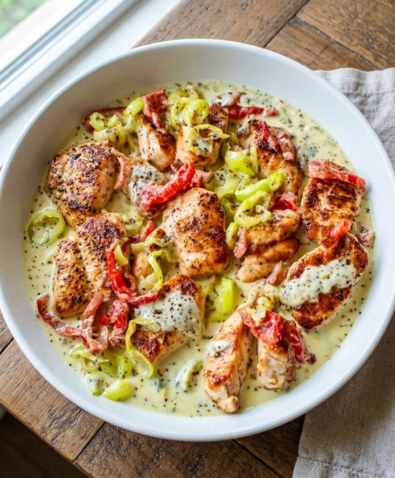 Pepperoncini Chicken Skillet: Easy One-Pan Recipe for a Flavorful Meal