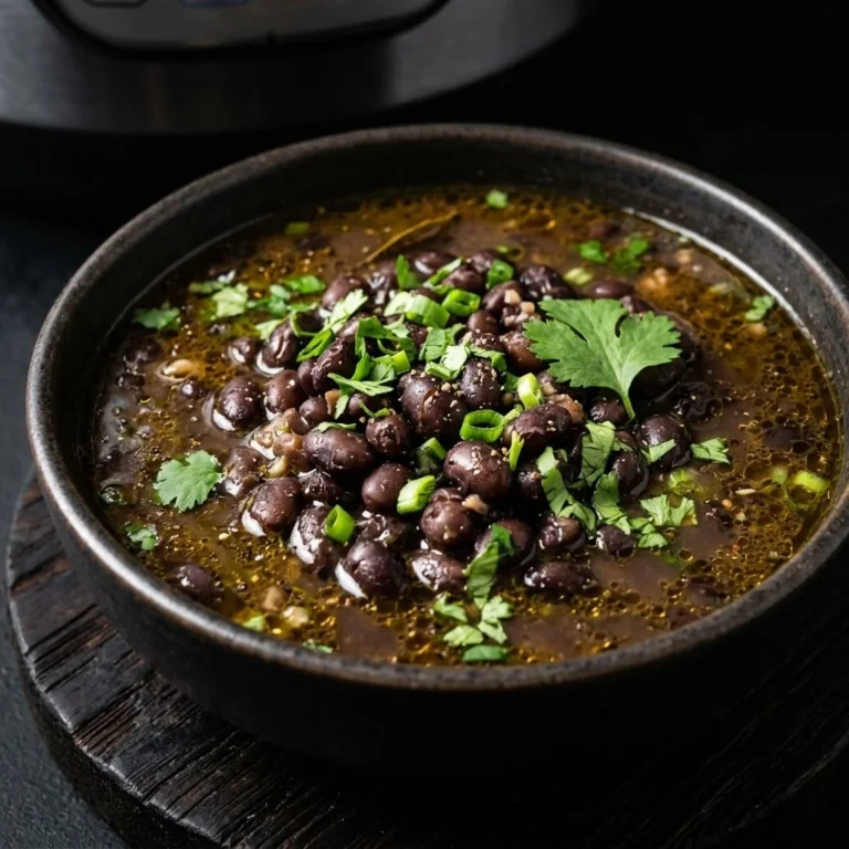 How to Make Delicious Black Beans in Your Instant Pot: A Quick and Easy Recipe for Busy Weeknights