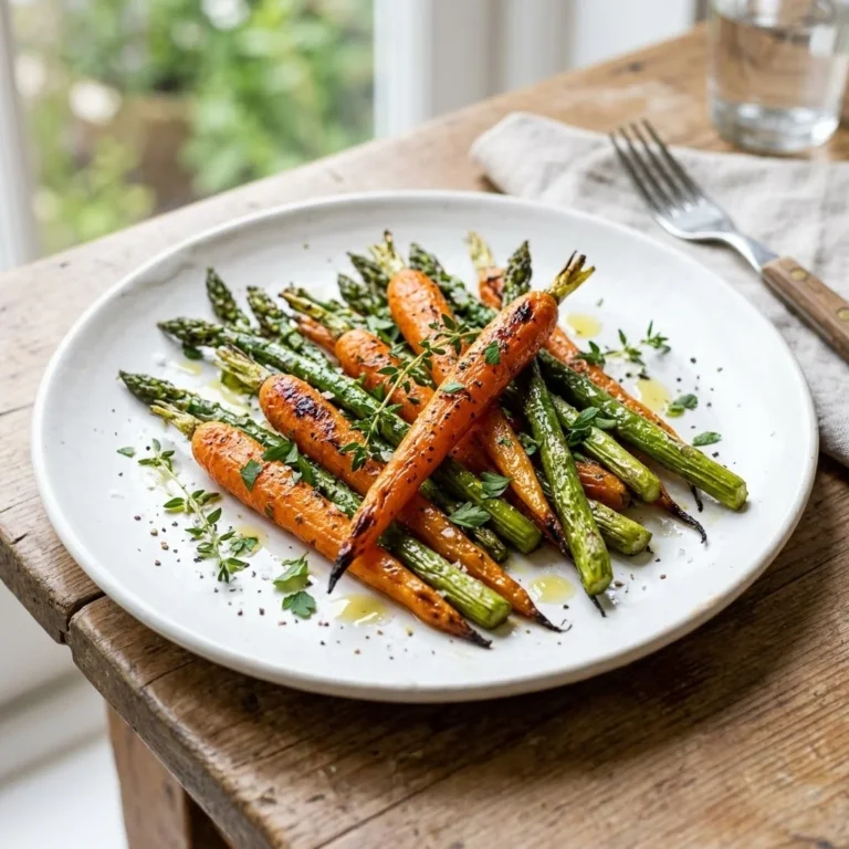 Roasted Asparagus and Carrots Recipe: Simple, Healthy, and Flavorful