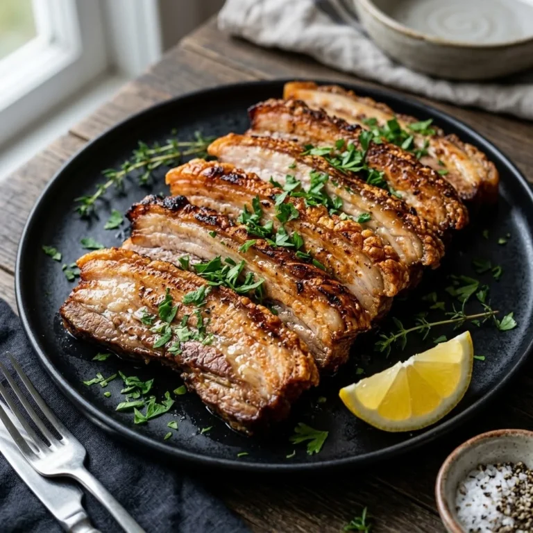 Easy Pork Belly Recipe: Crispy, Juicy, and Packed with Flavor