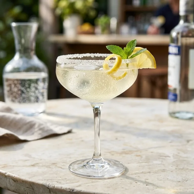 Sparkling Lemon Drop: A Refreshing Twist on a Classic Cocktail