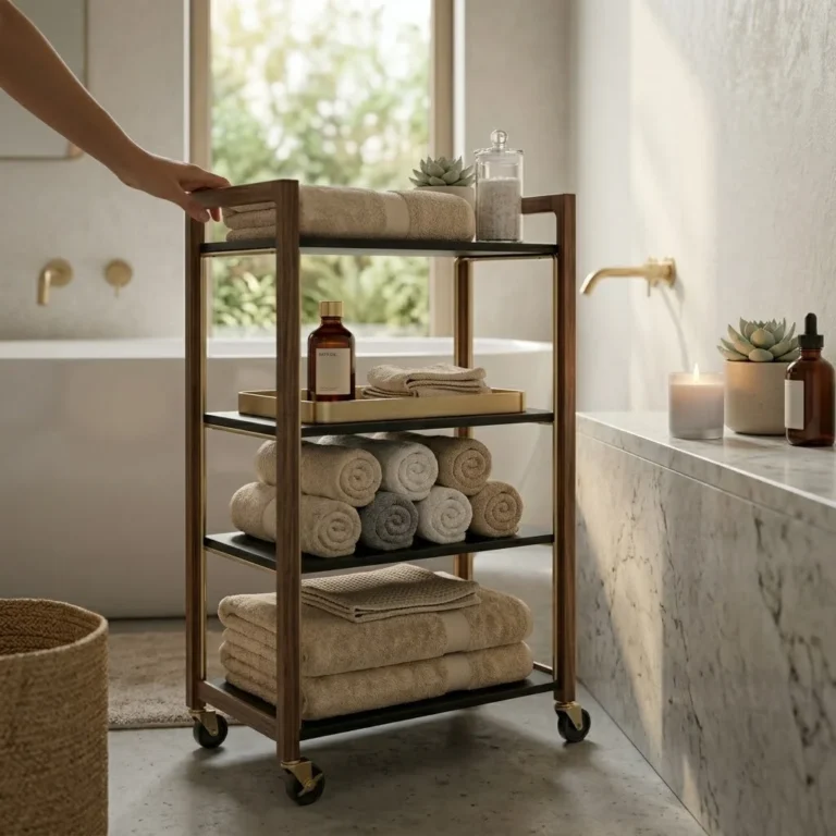 15 Towel Rack Ideas for Small Bathroom
