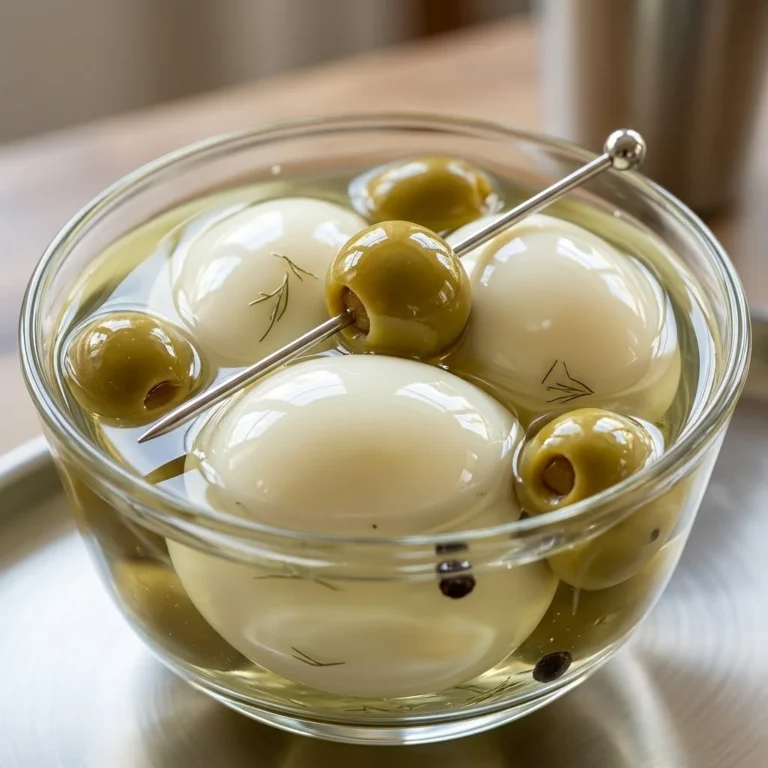 Dirty Martini Pickled Eggs: A Bold, Flavorful Twist on Classic Deviled Eggs