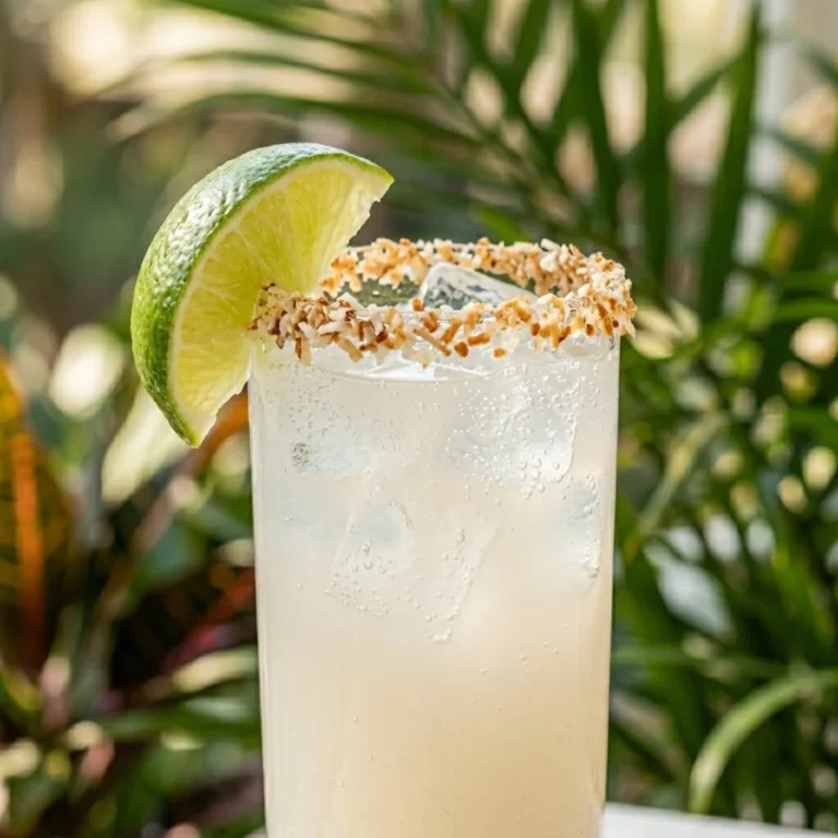 Coconut Rimmed Ranch Water Recipe – A Tropical Twist to Keep You Refreshed