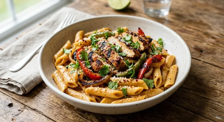 High-Protein Chicken Fajitas Pasta: A Delicious, Healthy Meal
