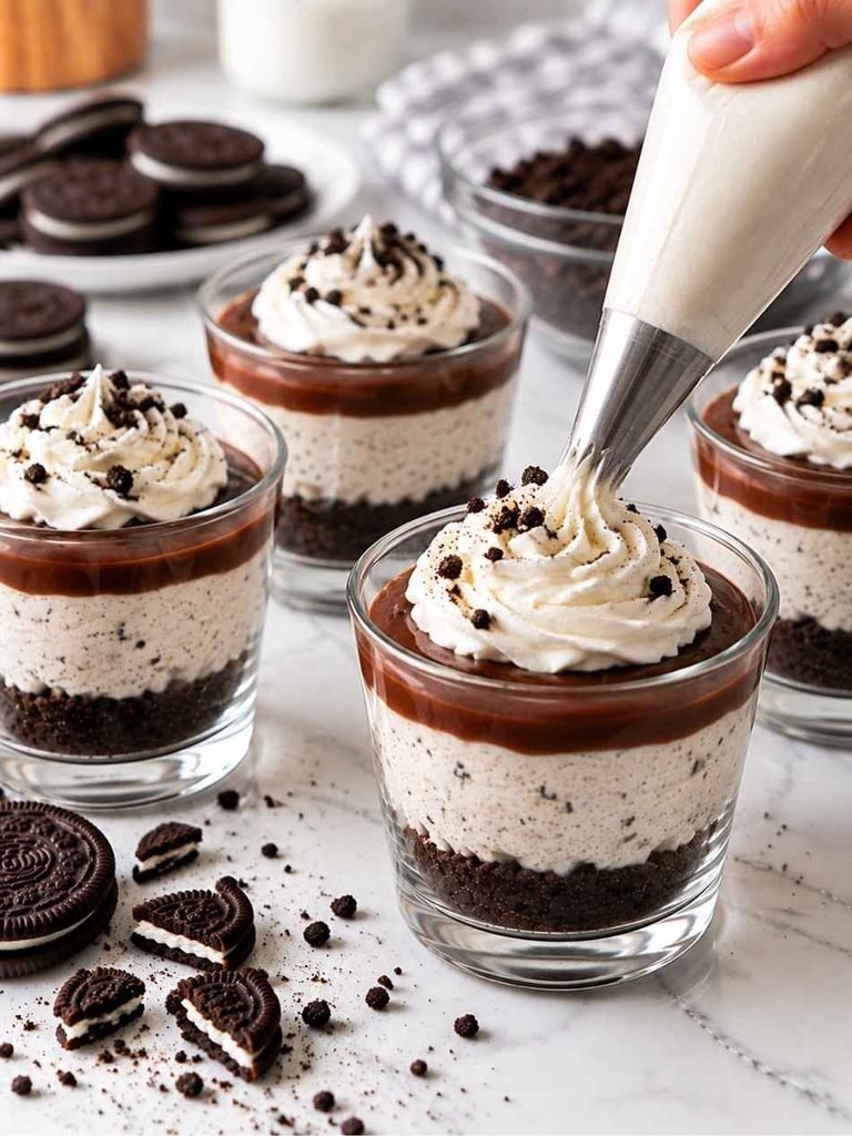 Step 4: Add the Creamy Filling Layer