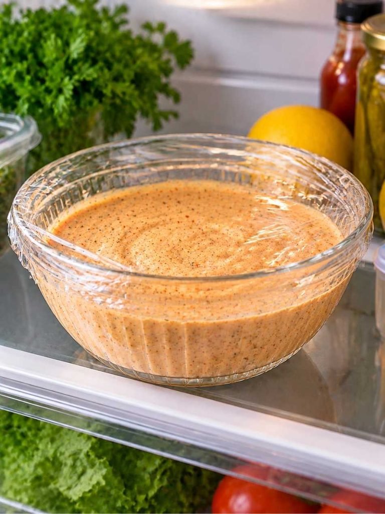 Cover and refrigerate for at least 20 minutes. An hour is better. Overnight is better still.