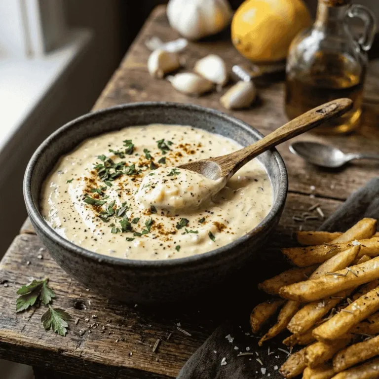 Easy Aioli Sauce Recipe: A Creamy and Flavorful Delight