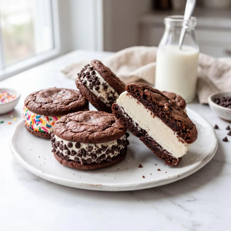Homemade Ice Cream Sandwich Recipe: Deliciously Sweet and Fun to Make