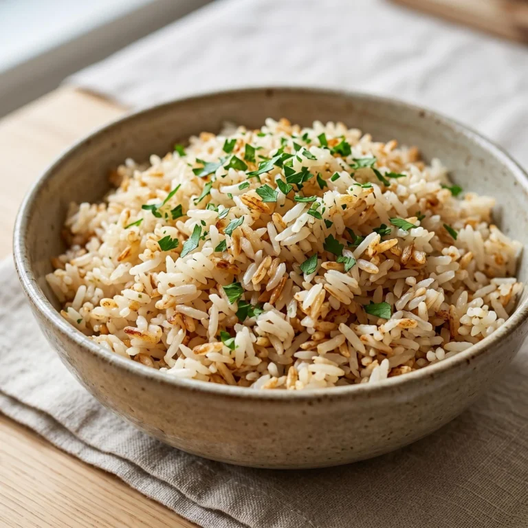 Easy Rice Pilaf Recipe: Light, Flavorful, and Perfect for Any Meal