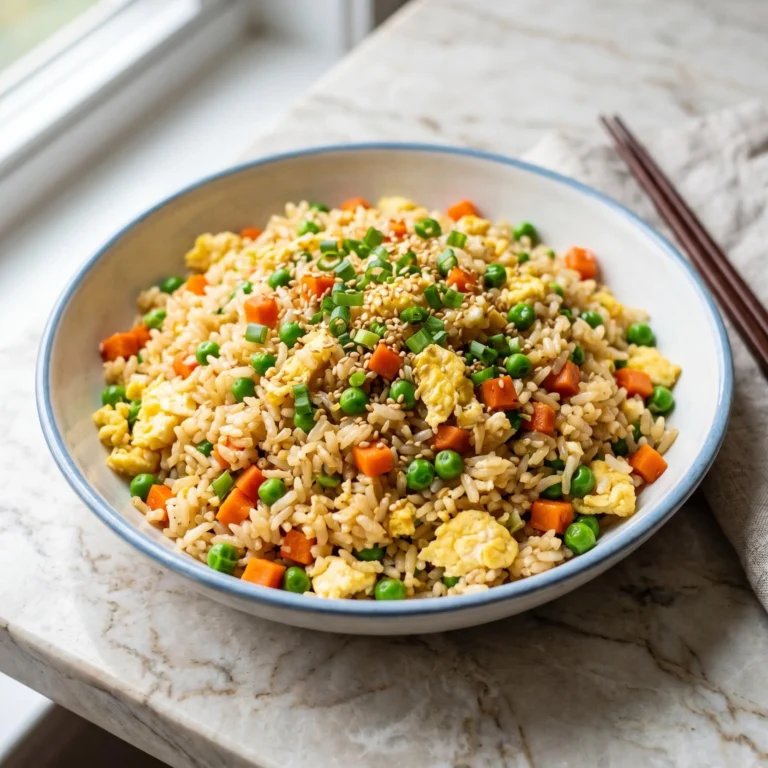 Simple Egg Fried Rice Recipe: Easy and Flavorful Comfort Food