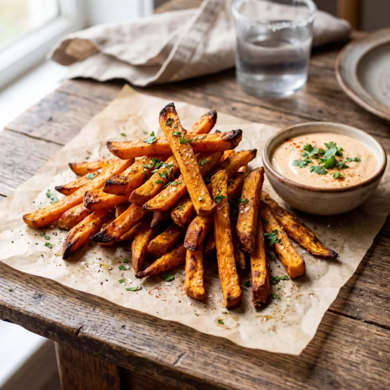 Crispy Sweet Potato Fries Oven Recipe