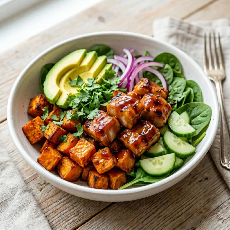 BBQ Chicken Sweet Potato Bowl Recipe