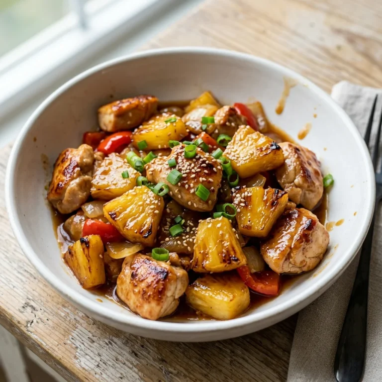 Easy Crockpot Pineapple Chicken Recipe: Sweet, Savory, and So Simple