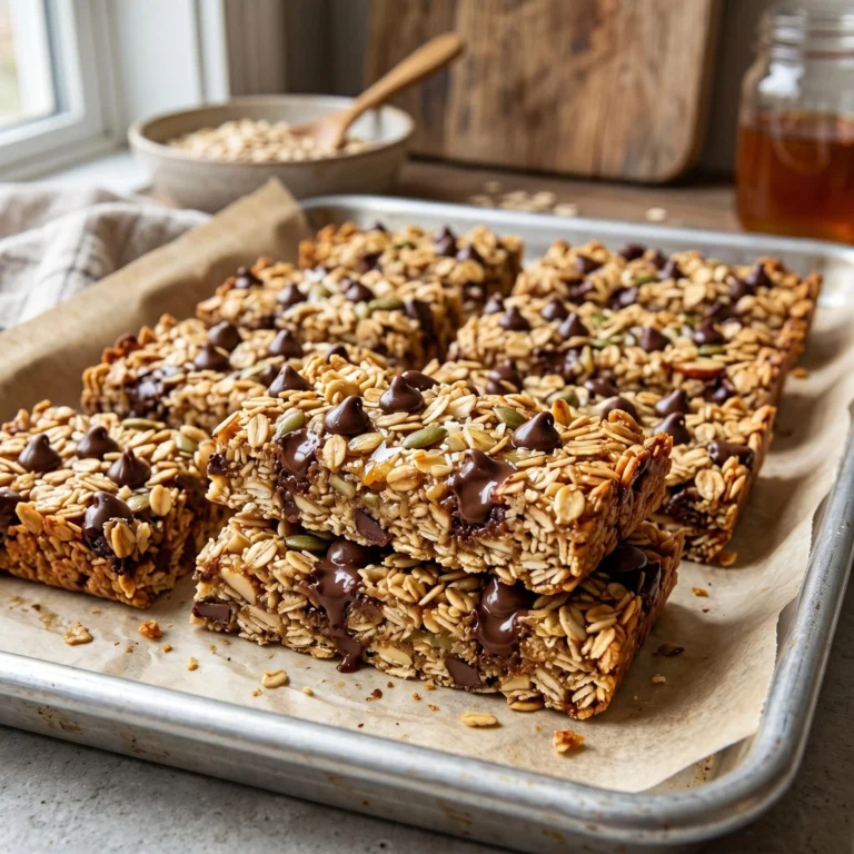 Healthy Homemade Granola Bars Recipe: Nutritious, Chewy, and Delicious