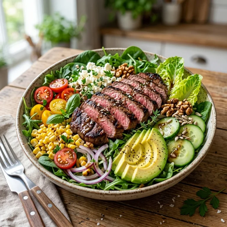 Healthy Steak Salad Recipe for Dinner: A Perfect Blend of Flavor and Freshness