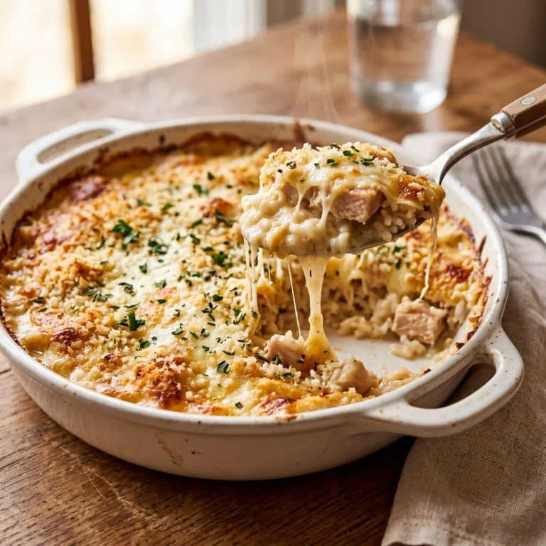 Angel Chicken Rice Casserole Recipe: Cheesy, Comforting, and Full of Flavor