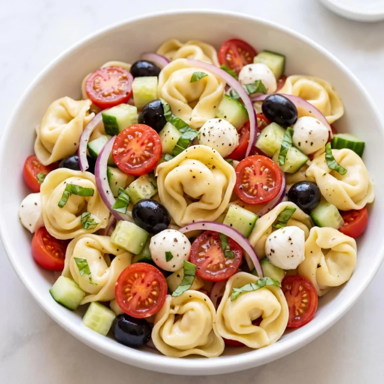 Easy Tortellini Pasta Salad Recipe