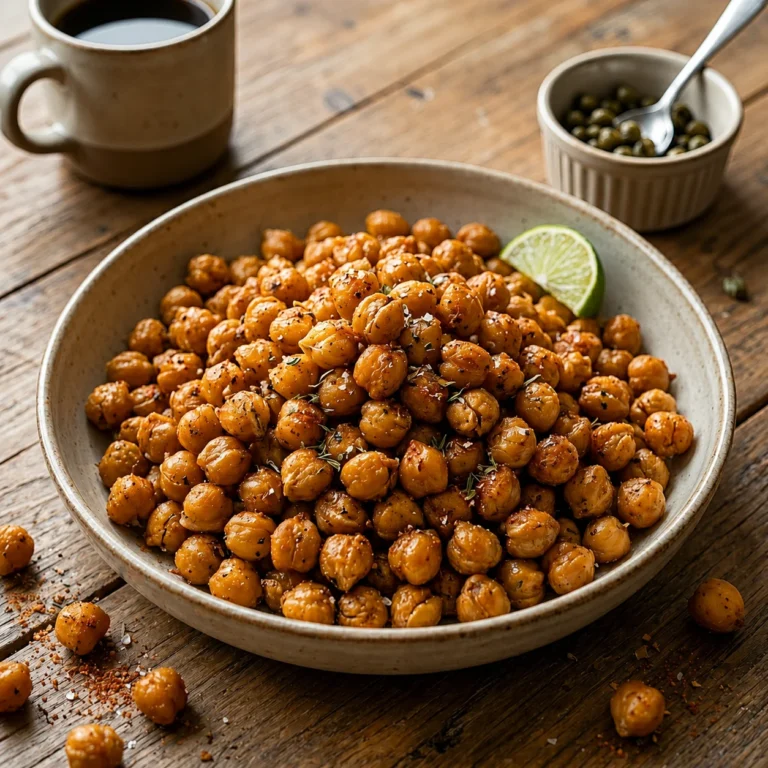 Crunchy Roasted Chickpeas Recipe: Healthy and Delicious Snack