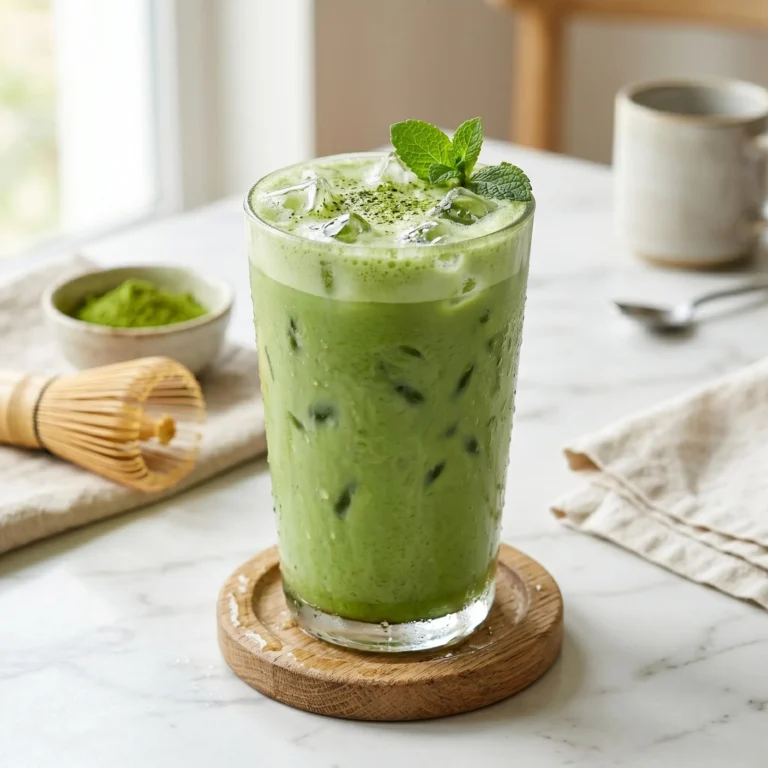 Healthy Matcha Drink Recipe: Refreshing, Energizing, and Easy to Make