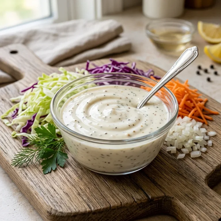 Easy Cole Slaw Dressing Recipe: Creamy, Tangy, and Quick to Make