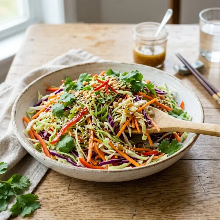 Crunchy Asian Coleslaw Recipe: Fresh, Colorful, and Deliciously Crunchy