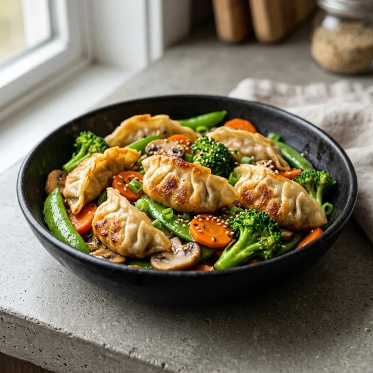 Easy Potsticker Stir Fry Recipe for Beginners