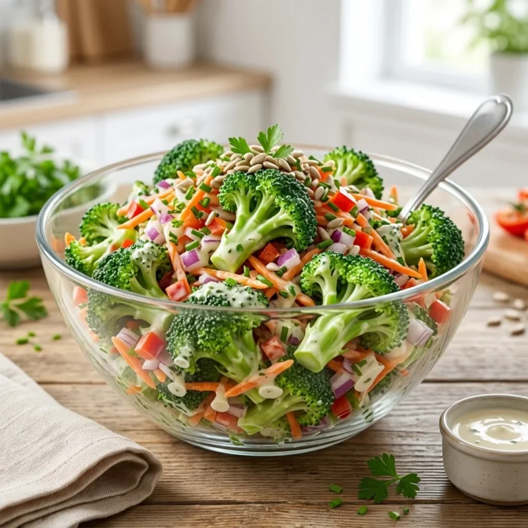 Healthy Cold Broccoli Salad Recipe